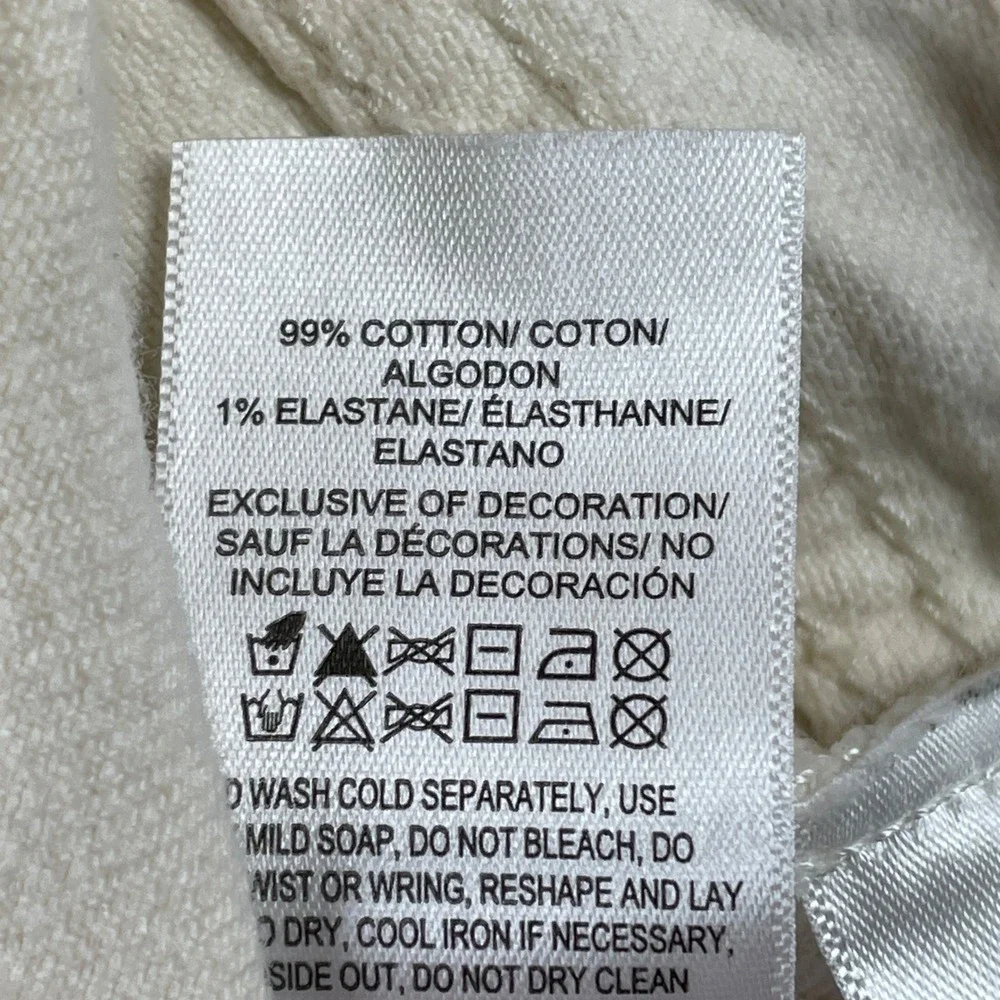 Lucky Brand Jeans Mens 30x32 Cream 410 Athletic Straight Stretch Denim Pants